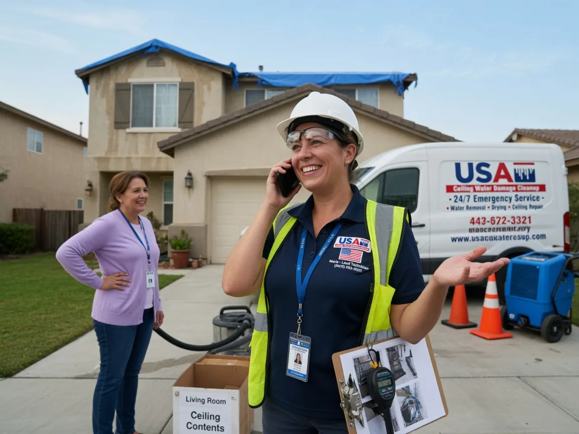 Ceiling Water Damage Restoration Grenola, KS FAQs